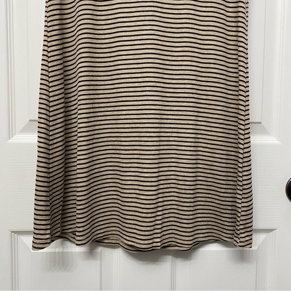 🆕 Blu Pepper Short Sleeve Striped Dress Medium - Picture 5 of 15